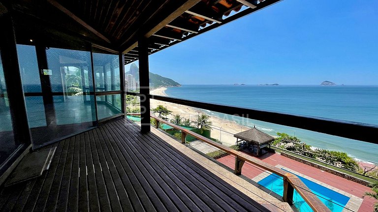 LUXOBRASIL #RJ18 Mansão Golden View São Conrado Casa Day Use