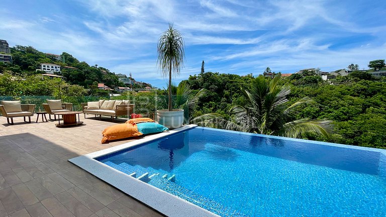 LUXOBRASIL #RJ22 Casa Cristal Joá Casa Joá Alquileres de tem