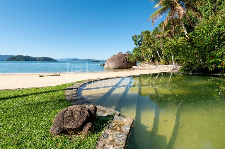 Mansão no Frade Angra dos Reis - Praia Privativa