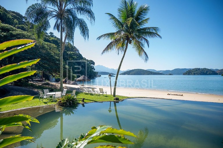 Mansão no Frade Angra dos Reis - Praia Privativa