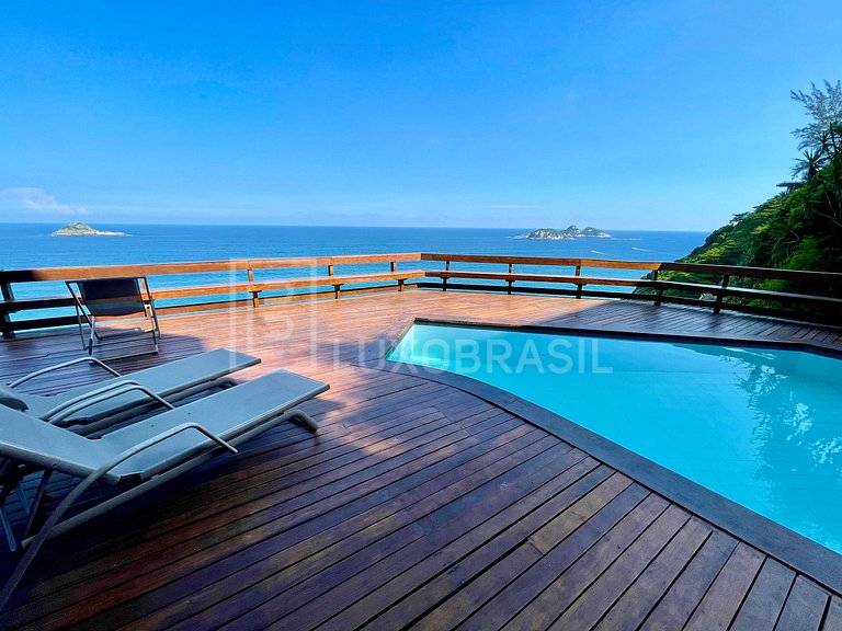 LUXOBRASIL #RJ479 Mansion Seaside 05 suites House Seasonal R