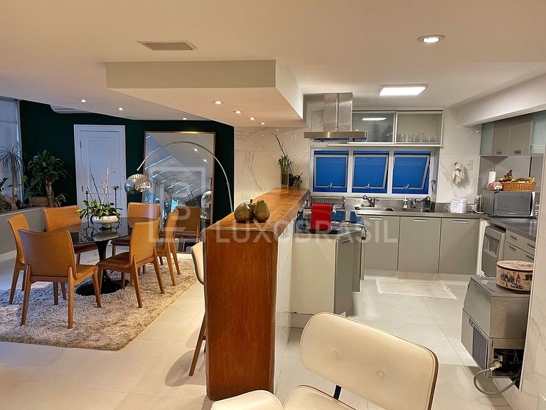 LUXOBRASIL #RJ24 Penthouse Ipanema 03 Dormitorios Alquiler d