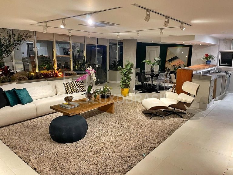 LUXOBRASIL #RJ24 Ipanema Penthouse 03 Bedrooms Vacation Rent