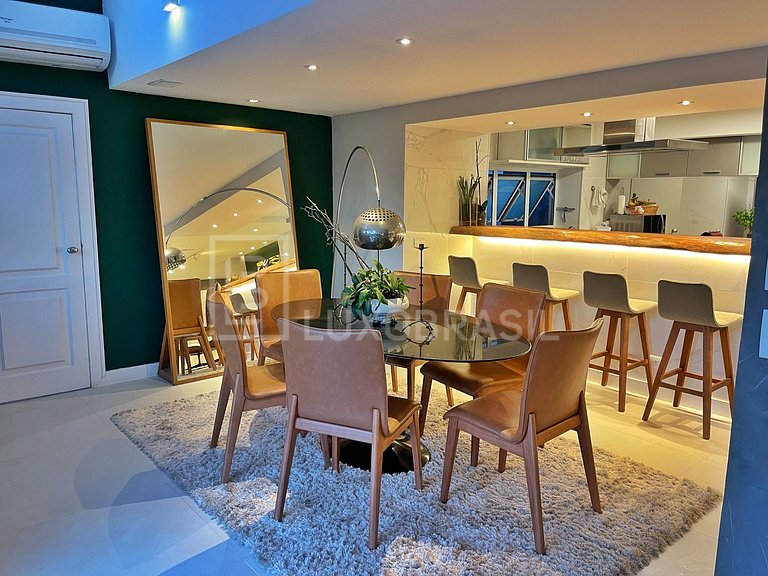 LUXOBRASIL #RJ24 Penthouse Ipanema 03 Dormitorios Alquiler d