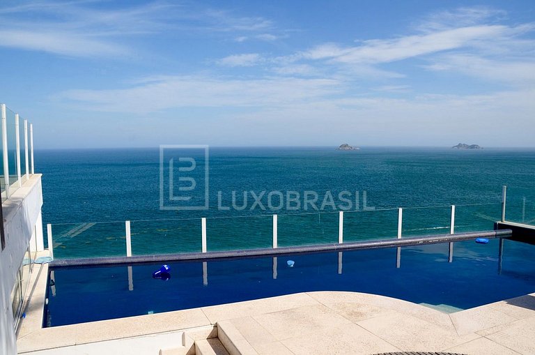 Mansão São Conrado 04 Suítes Vista Mar