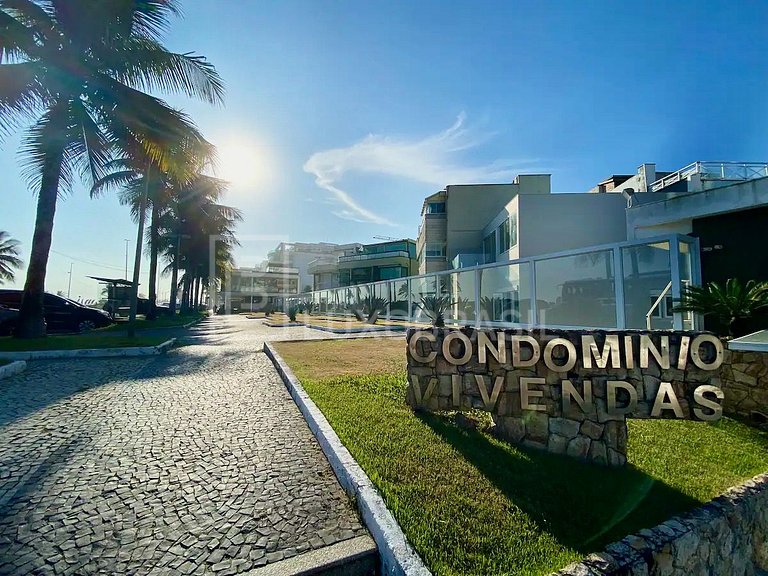 LUXOBRASIL #RJ25 Frente al Mar Villa 04 Dormitorios Alquiler