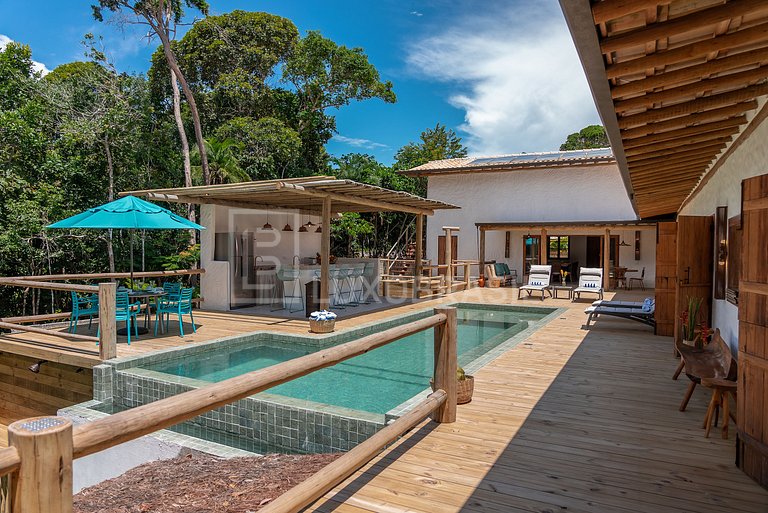 LUXOBRASIL #BA15 Casa Cinco Elementos Trancoso Alquiler Vaca