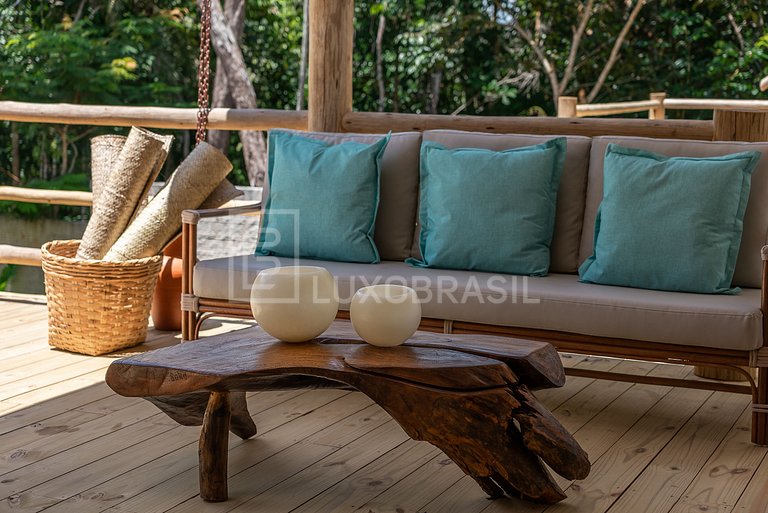 LUXOBRASIL #BA15 Casa Cinco Elementos Trancoso Vacation Rent