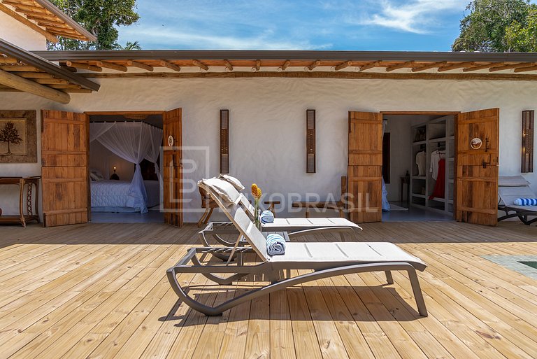 LUXOBRASIL #BA15 Casa Cinco Elementos Trancoso Vacation Rent