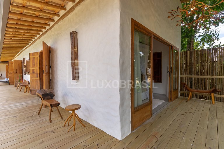 LUXOBRASIL #BA15 Casa Cinco Elementos Trancoso Alquiler Vaca