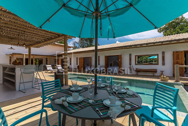 LUXOBRASIL #BA15 Casa Cinco Elementos Trancoso Alquiler Vaca