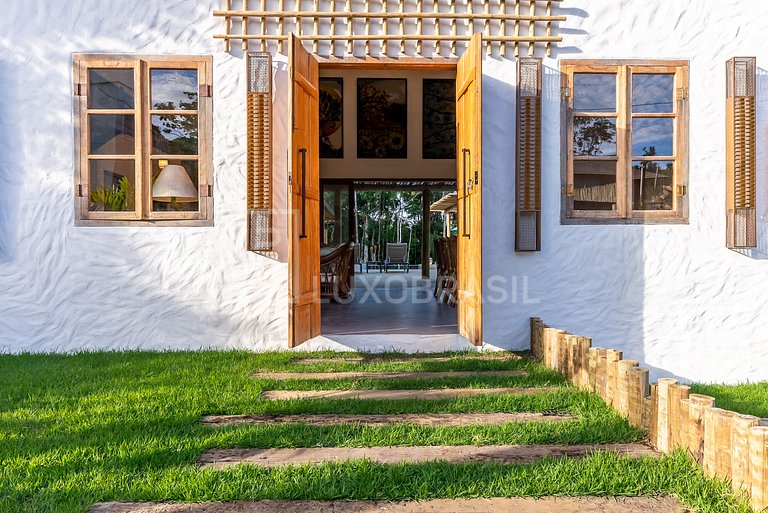 LUXOBRASIL #BA15 Casa Cinco Elementos Trancoso Vacation Rent