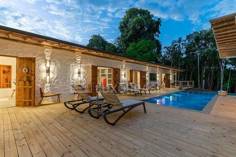 LUXOBRASIL #BA15 Casa Cinco Elementos Trancoso Alquiler Vaca