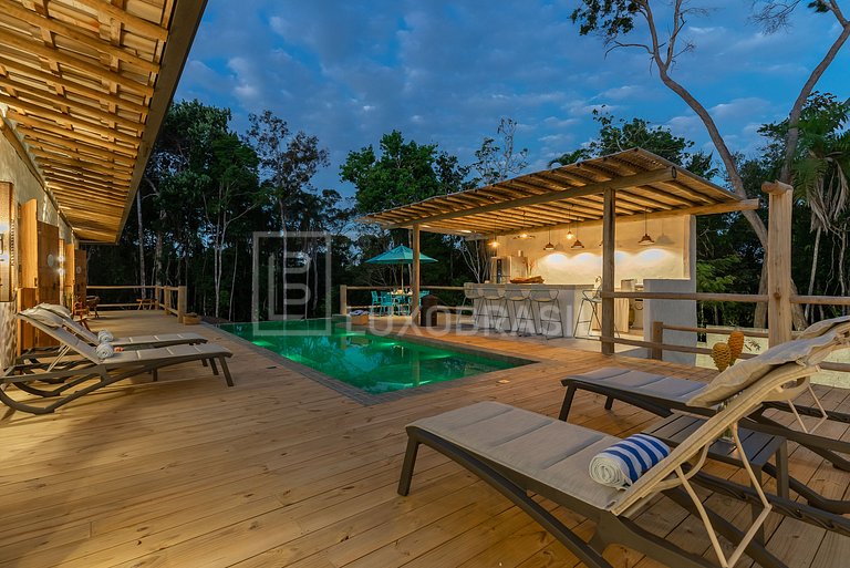 LUXOBRASIL #BA15 Casa Cinco Elementos Trancoso Alquiler Vaca