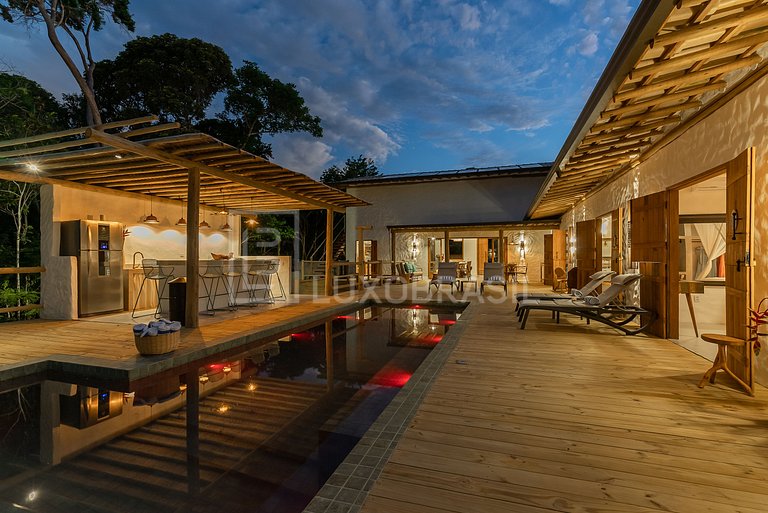 LUXOBRASIL #BA15 Casa Cinco Elementos Trancoso Vacation Rent