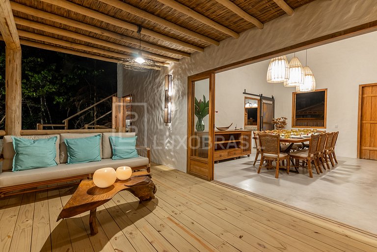 LUXOBRASIL #BA15 Casa Cinco Elementos Trancoso Vacation Rent