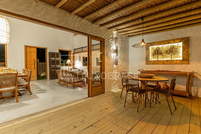 LUXOBRASIL #BA15 Casa Cinco Elementos Trancoso Vacation Rent