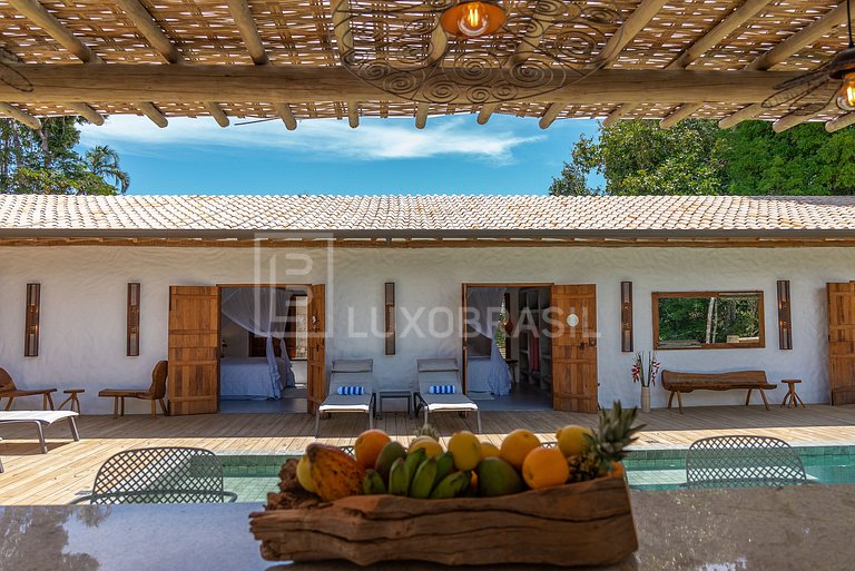 LUXOBRASIL #BA15 Casa Cinco Elementos Trancoso Alquiler Vaca