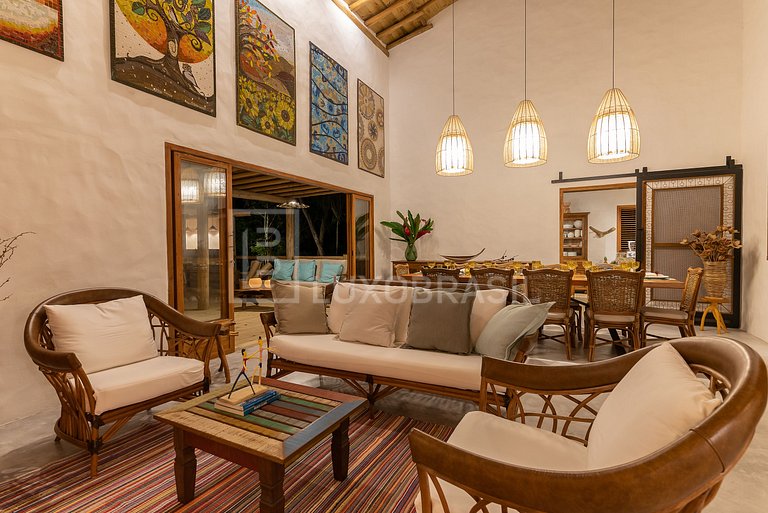 LUXOBRASIL #BA15 Casa Cinco Elementos Trancoso Vacation Rent