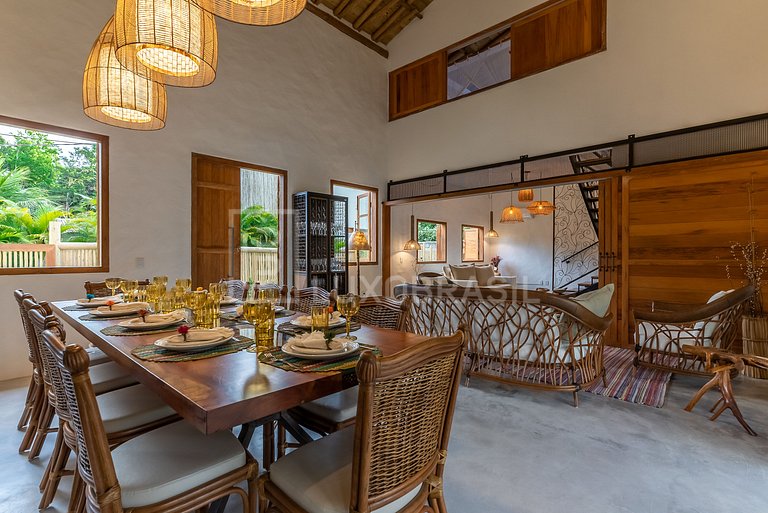 LUXOBRASIL #BA15 Casa Cinco Elementos Trancoso Vacation Rent