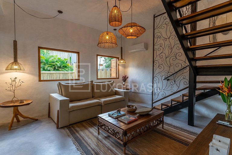 LUXOBRASIL #BA15 Casa Cinco Elementos Trancoso Vacation Rent