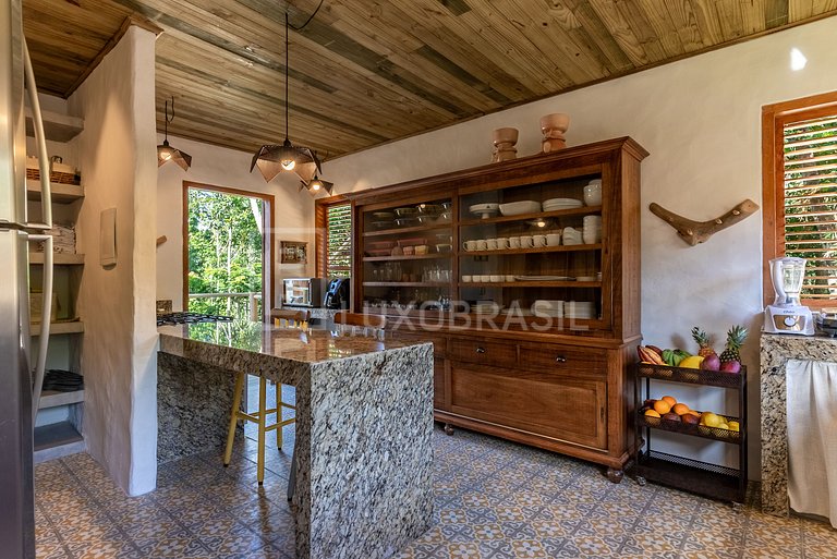 LUXOBRASIL #BA15 Casa Cinco Elementos Trancoso Vacation Rent