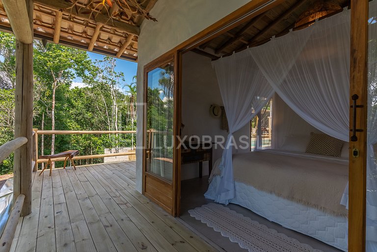 LUXOBRASIL #BA15 Casa Cinco Elementos Trancoso Vacation Rent