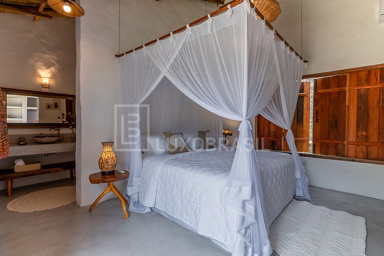 LUXOBRASIL #BA15 Casa Cinco Elementos Trancoso Alquiler Vaca