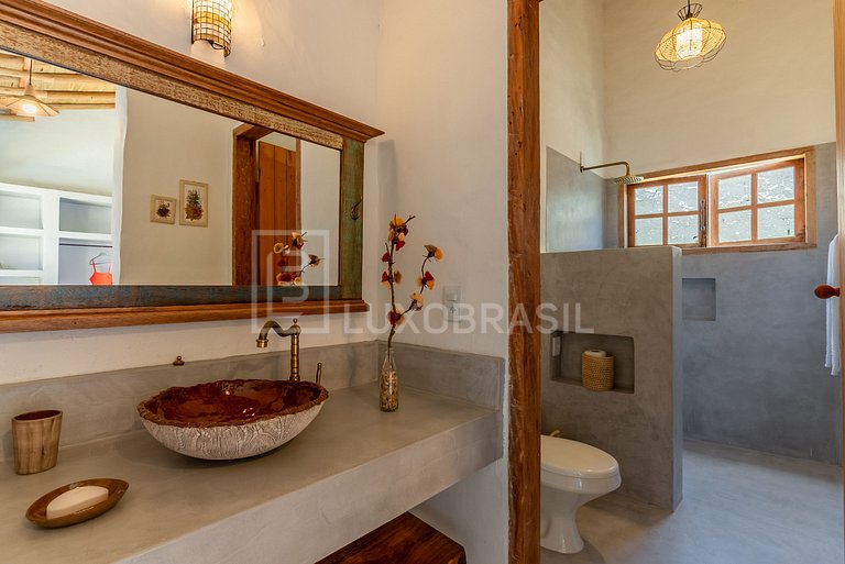 LUXOBRASIL #BA15 Casa Cinco Elementos Trancoso Vacation Rent