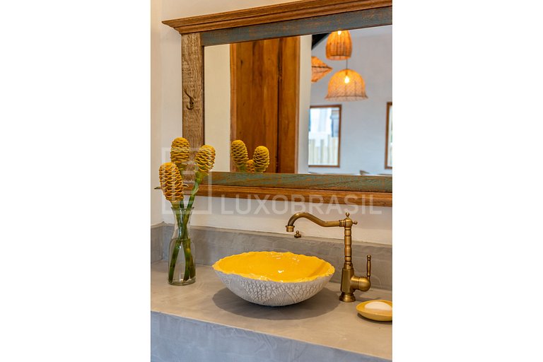 LUXOBRASIL #BA15 Casa Cinco Elementos Trancoso Vacation Rent