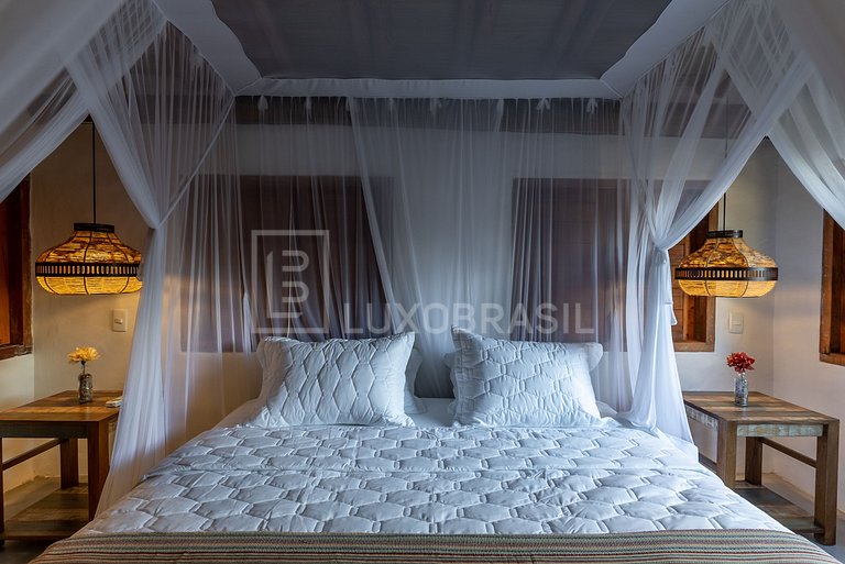 LUXOBRASIL #BA15 Casa Cinco Elementos Trancoso Alquiler Vaca