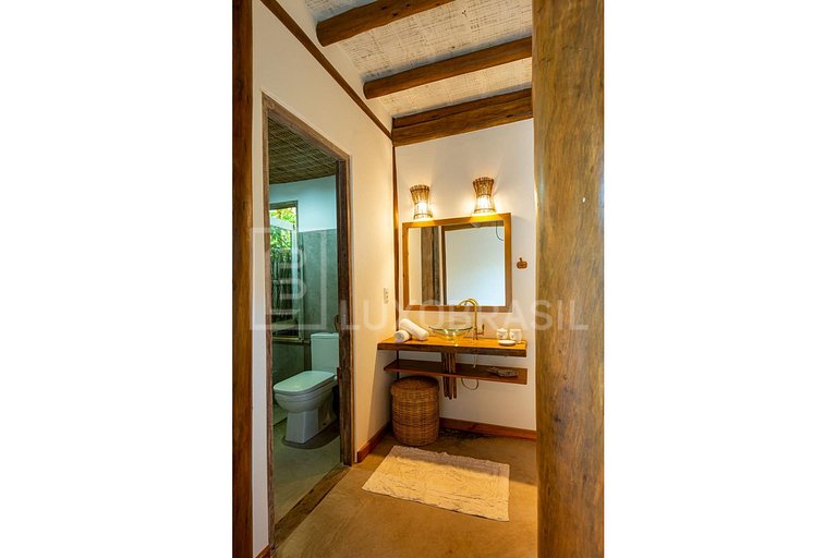 LUXOBRASIL #BA01 Casa Eco Trancoso 03 Suites Vacation Rental