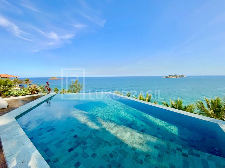 LUXOBRASIL #RJ36 Villa Joatinga 05 Suites House Vacation Ren