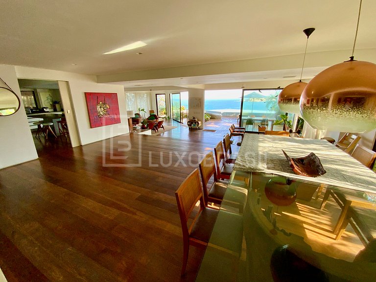 LUXOBRASIL #RJ36 Villa Joatinga 05 Suites Casa Alquiler Vaca