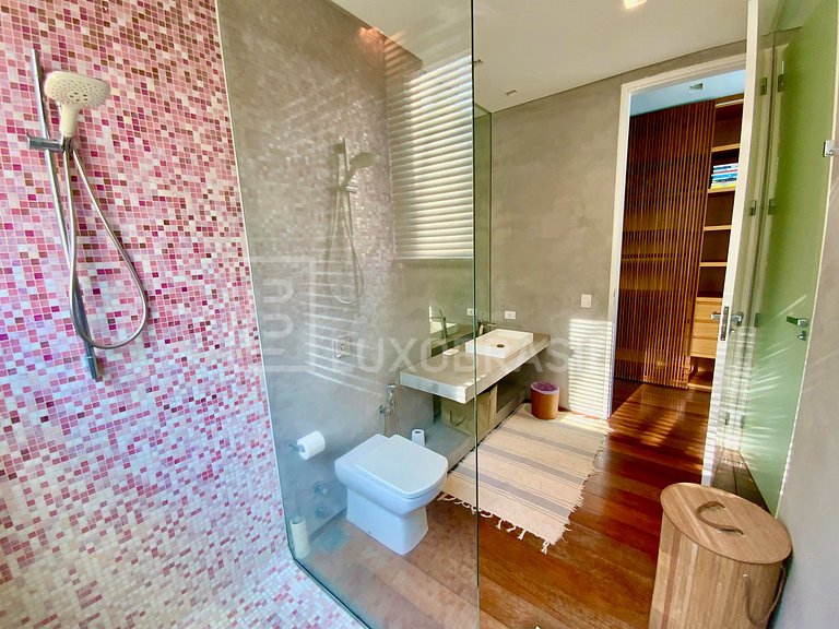 LUXOBRASIL #RJ36 Villa Joatinga 05 Suites Casa Alquiler Vaca