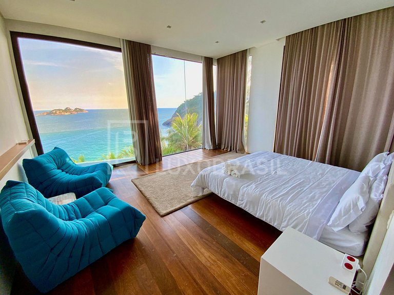 LUXOBRASIL #RJ36 Villa Joatinga 05 Suites Casa Alquiler Vaca