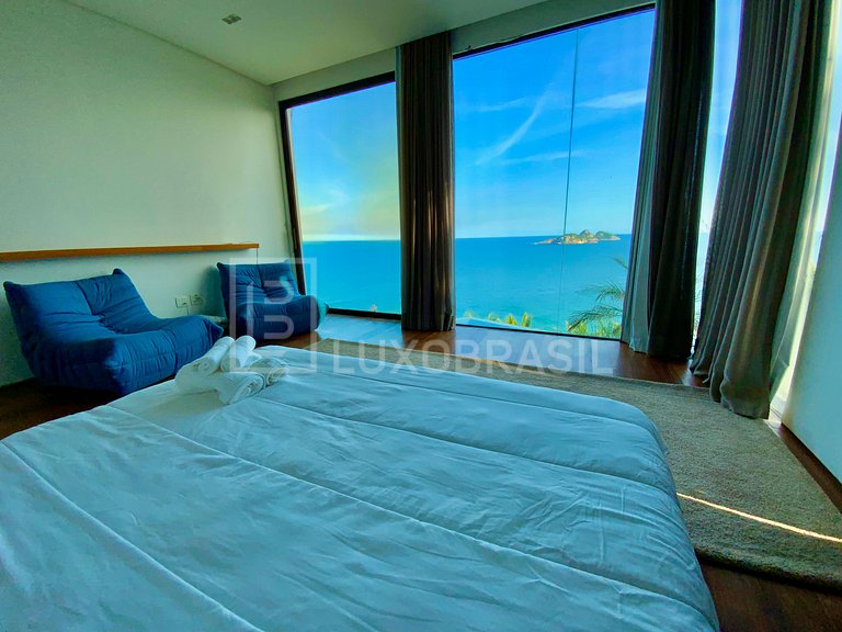 LUXOBRASIL #RJ36 Villa Joatinga 05 Suites Casa Alquiler Vaca