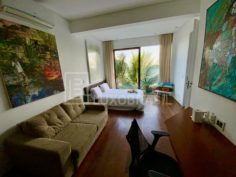 LUXOBRASIL #RJ36 Villa Joatinga 05 Suites Casa Alquiler Vaca