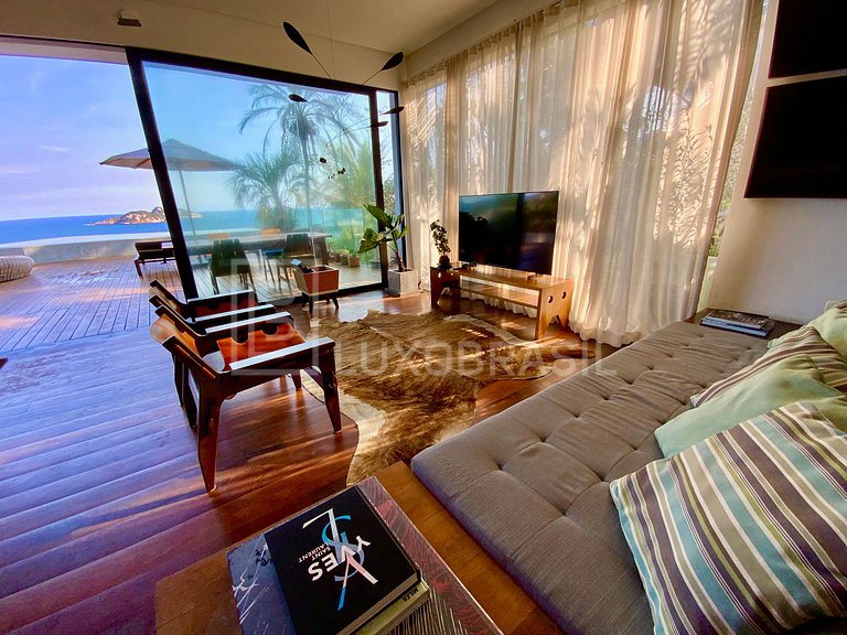 LUXOBRASIL #RJ36 Villa Joatinga 05 Suites Casa Alquiler Vaca