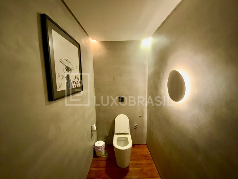 LUXOBRASIL #RJ36 Villa Joatinga 05 Suites Casa Alquiler Vaca