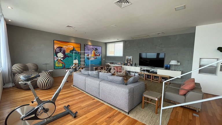 LUXOBRASIL #RJ35 Cobertura Triplex 03 Suítes Ipanema Aluguel