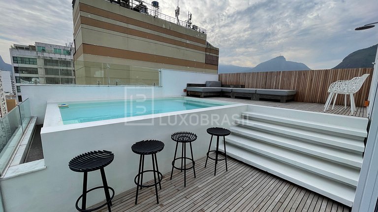 LUXOBRASIL #RJ35 Cobertura Triplex 03 Suítes Ipanema Aluguel