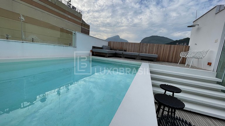 LUXOBRASIL #RJ35 Cobertura Triplex 03 Suítes Ipanema Aluguel