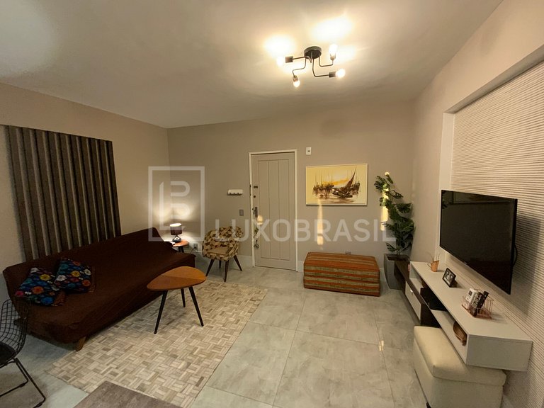 LUXOBRASIL #RJ43 Flat Pepê Frente Mar Aluguel de Temporada