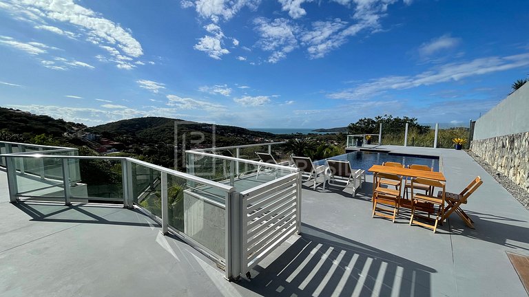 LUXOBRASIL #BZ62 Casa Alto de Búzios Aluguel de Temporada