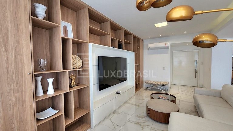 LUXOBRASIL #RJ38 Apartamento Copacabana Frente Mar 03 Quarto