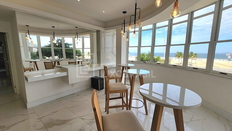 LB - RJ38 Copacabana Apartment Oceanfront 3 Bedrooms Seasona
