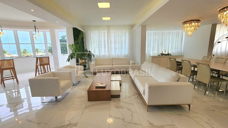 LB - RJ38 Copacabana Apartment Oceanfront 3 Bedrooms Seasona