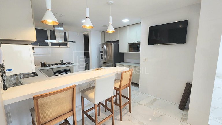 LB - RJ38 Apartamento Copacabana Frente Mar 03 Quartos Alugu