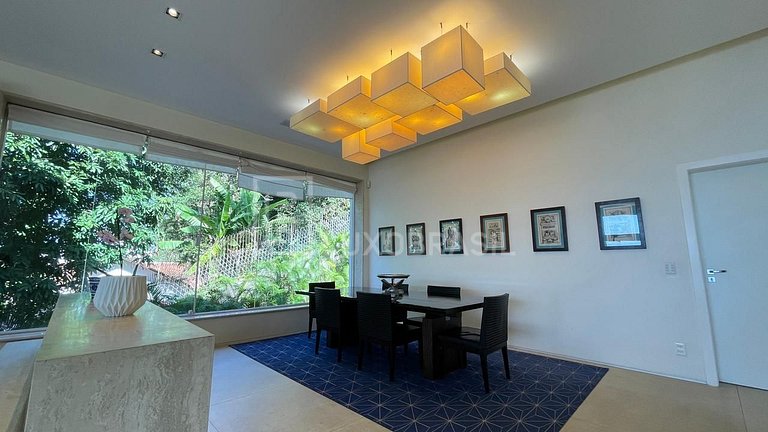LUXOBRASIL #RJ712Mansão São Conrado 05 Rooms Ocean View Hous